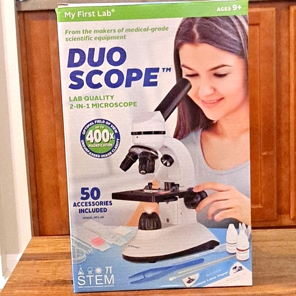🔬My First Lab Duo Scope 2-in-1 Battery Operated Microscope - Picture 1 of 9
